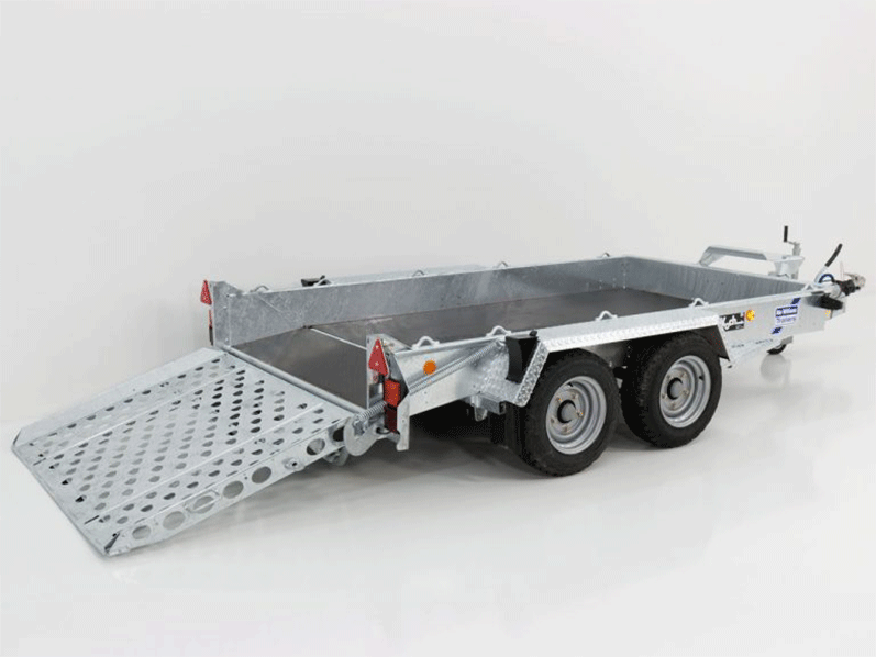 ANAHGERF-1 Ifor Williams Baumaschinenanhänger GH1054AB 3,5t|Rampe|neu – Bild 1