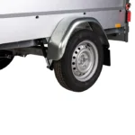 Stema Anhänger Basic 1000 mit Abstellstützen u. Gitteraufsatz – Bild 6